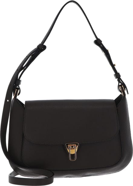 COCCINELLE Leren Schoudertas Coccinellecristhy Handbag Bark Donkergroen