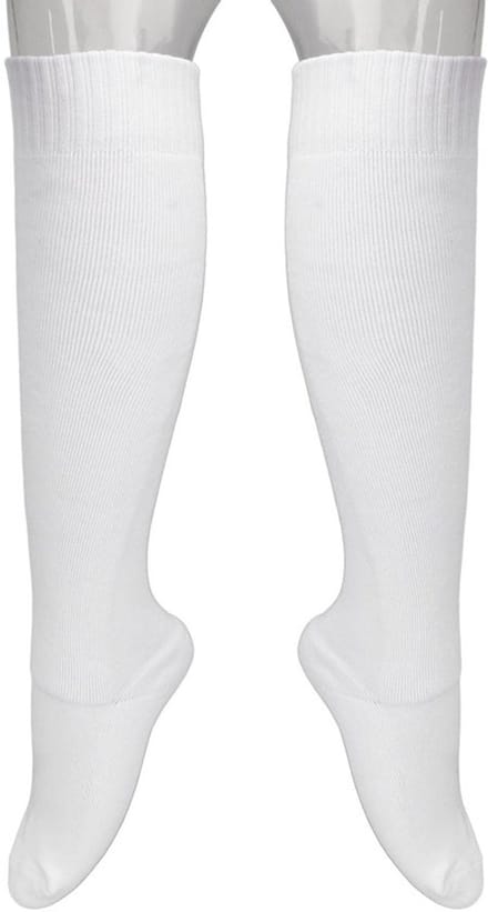 Zeynomax - Schermsokken - Verdikte Katoen - Unisex Bescherming - Wit