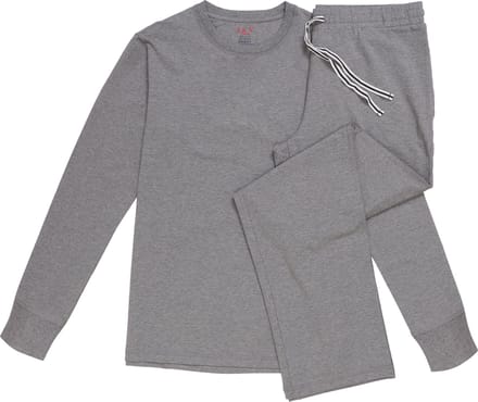La-V pyjamaset basic voor heren Grijs M