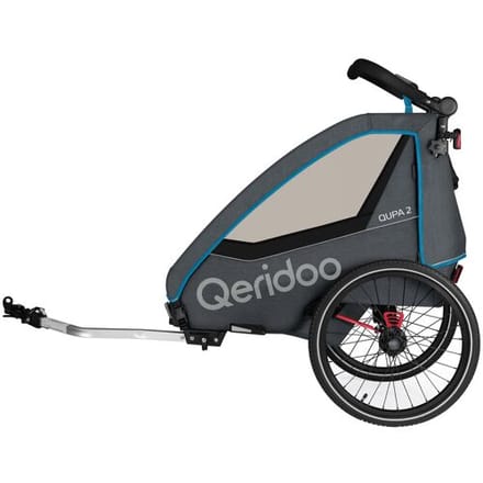 QERIDOO Fietskar QUPA 2 (blauw)