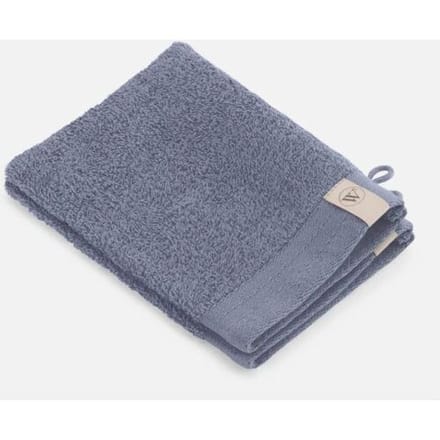 Walra Soft Cotton Washandje 16 x 21 cm 550 gram Indigo - 2 stuks