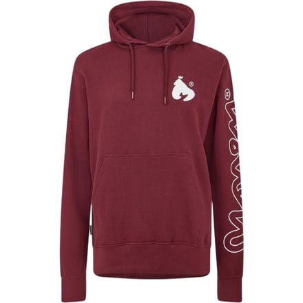 Money Heren Logo Polycotton Hoodie (Rood)