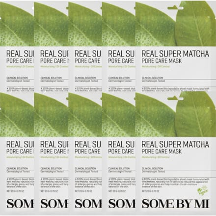 [Promotie] SOME BY MI - Real Super Matcha Pore Care Mask - 10stukken