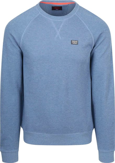 NZA Sweater French Rib Huntly Blauw - Pullovers