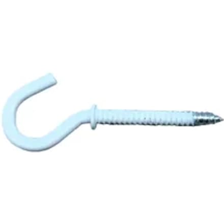 Sencys Schroefhaak + Hals 4,5x40mm Wit Per 5