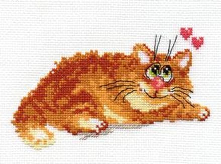 Compleet Borduurpakket Kat Murr... - Alisa