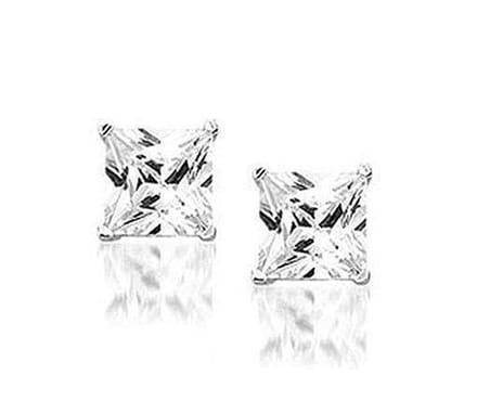 Montebello Oorbellen Lucy - 925 Zilver Gerhodineerd - 6mm