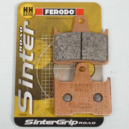 Plaquette de frein Ferodo pour Moto MZ 1000 SF 2005 à 2006 AR Neuf