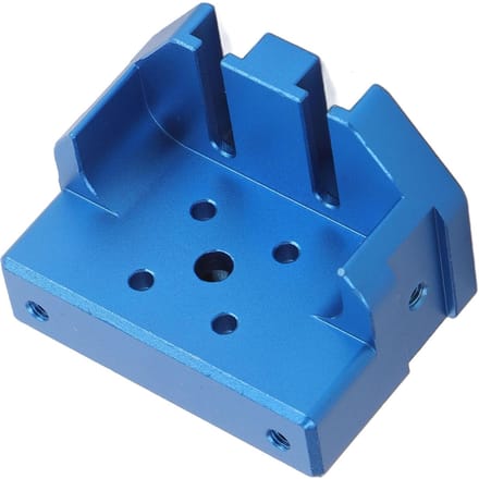 3D Printer Extruder Beugel Aluminiumlegering 4 Gaten Montage Hotend Beugel Vaste Blok voor Ender3 blue