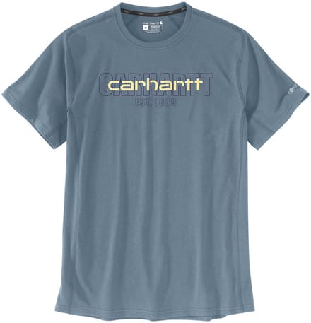 Carhartt Force S/S Logo Graphic Tshirt 106653 Thundercloud-M