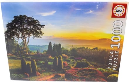 Legpuzzel Tuin - Landschap Puzzel - Ontspanning Thuis - 1000 Stukjes - 68 x 48 cm - Meerkleuren