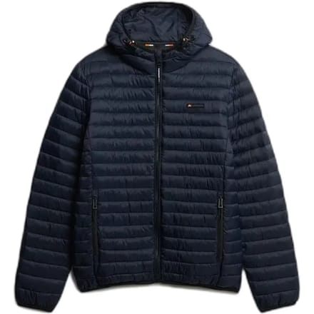 Superdry - Lite Fuji jas met capuchon - Heren - Gewatteerde jassen