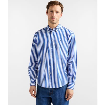 Gestreept shirt man lapis