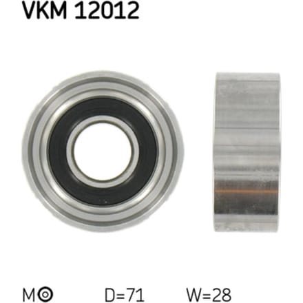 Tandriempoelie SKF VKM 12012