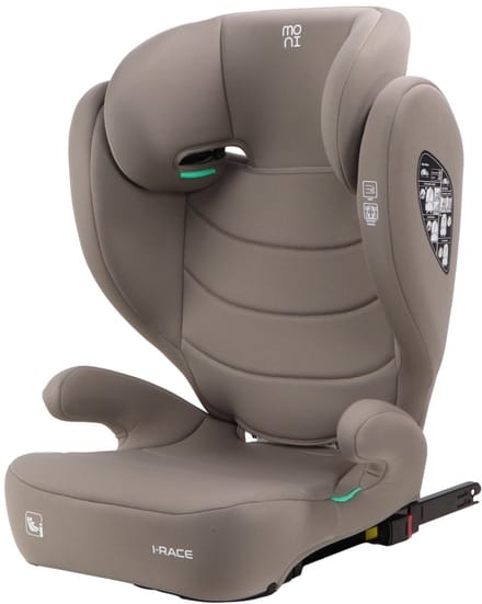 Moni i-Race Cool Beige 100-150 cm Isofix i-Size Autostoel
