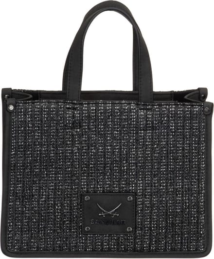 Sansibar Handtas Schoudertas Mini Tote Bag Black Zwart