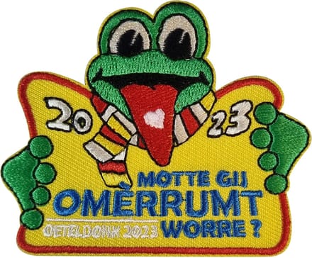 Fjesta© Oeteldonk embleem - Motte gij omérrumt worre?