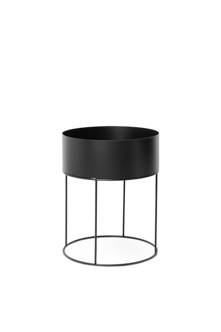 Ferm Living - Plant Box cilinder - zwart