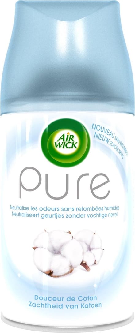 Air Wick - Luchtverfrisser - Navulling - Soft Cotton - 250ml