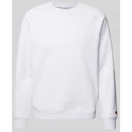 Sweatshirt met ribboorden
