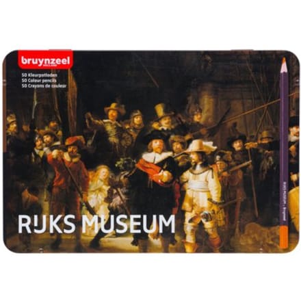 Kleurpotlood bruynzeel rijksmuseum rembrandt van Rijn blik