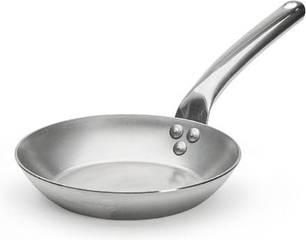 De Buyer Carbone Plus Koekenpan met Rvs Handvat - Ø 20cm - Plaatstaal