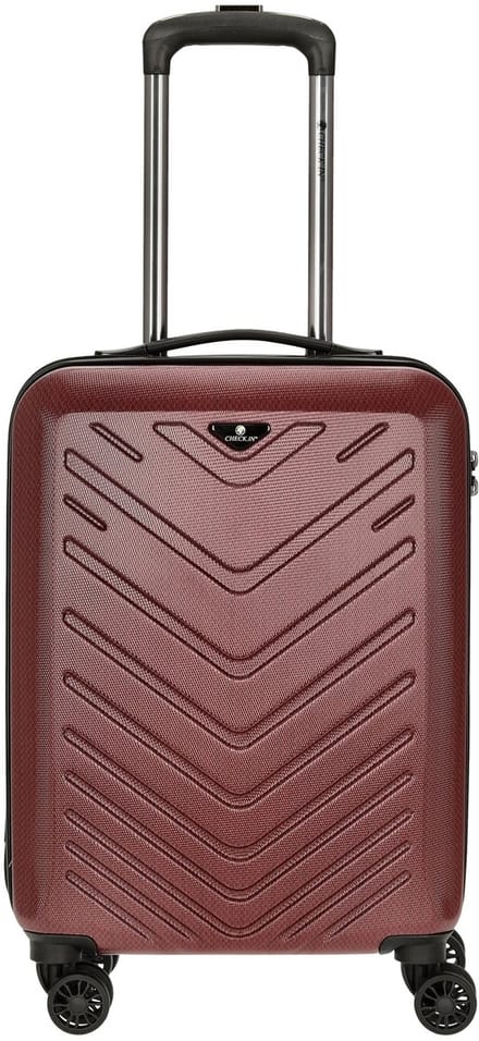 CHECK.IN Mailand - Kabinentrolley met 4 wielen 55 cm (rot)