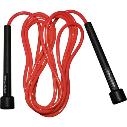 Urban Fitness springtouw - speedrope - Rood - 244 centimeter