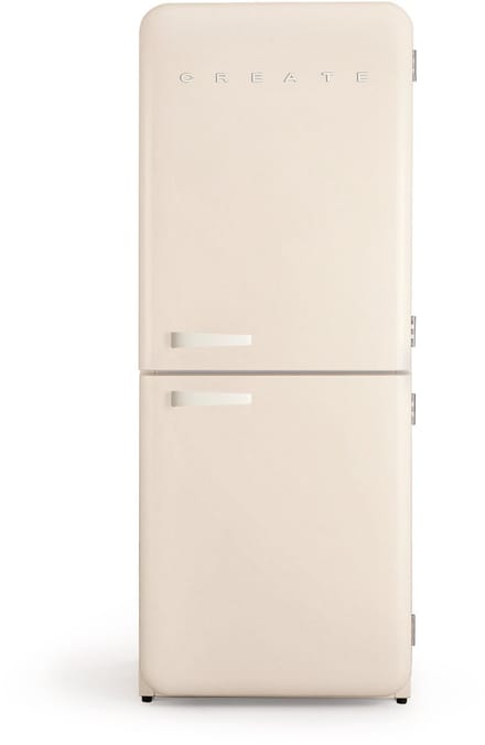 CREATE - Koelkast in retro stijl - FRIDGE RETRO COMBI 401 L