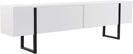 Houten TV-meubel "Serenity" 180 x 30 x 45 cm - Wit