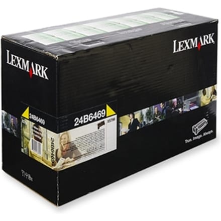 Lexmark 24B6469 toner cartridge geel (origineel)