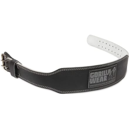 Gevoerde leren tilriem Gorilla Wear 4"