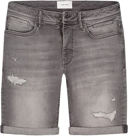 Purewhite The Steve Slim Fit Denim Short