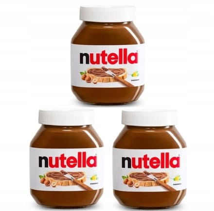 Nutella Hazelnootpasta - 3 x 1kg - 3 kg