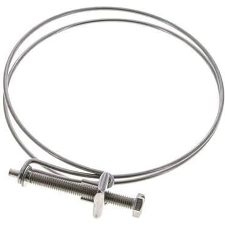 108 - 115 mm Slangklem Rvs 304