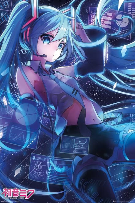 Hatsune Miku Screen Poster 61x91.5cm