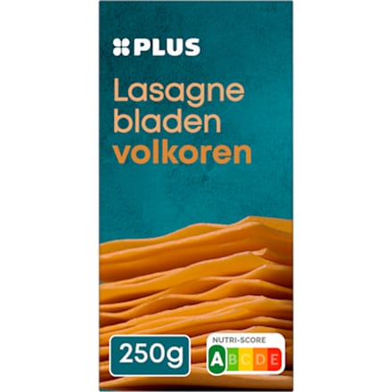 Lasagnebladen volkoren
