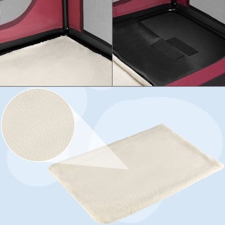 Cadoca Honden & Katten Reismand S - 50x34x36cm - Donker Rood