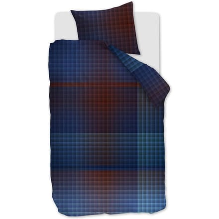 Beddinghouse Yann dekbedovertrek - Eenpersoons - 140x200/220 - Blauw