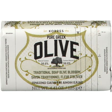 Korres Pure Greek Olive Traditional Soap Blossom 125 Zeep