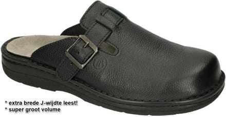 Berkemann -Heren - zwart - pantoffels & slippers - maat 42
