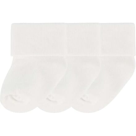 Prénatal newborn sokken 3 paar Ivory White 1MT unisex