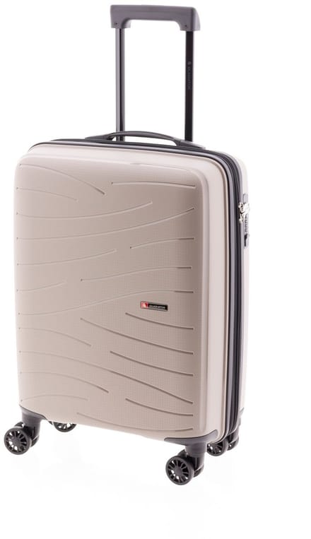 Gladiator Flow Handbagage Koffer Expandable - 55 cm - 36/40 liter - Expandable - Beige