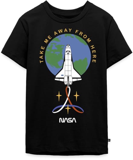 NASA Take Me Away From Here Premium T-Shirt Tiener