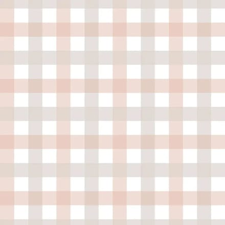 Baby behang Dekornik Provence Check Medium Small