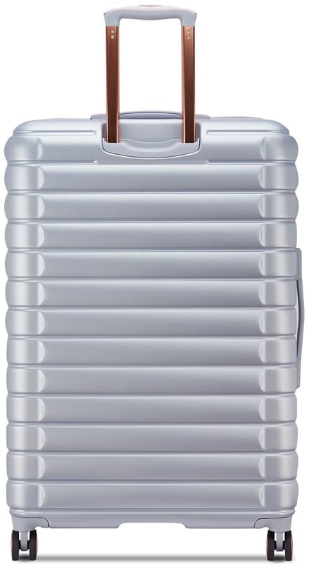 Delsey Shadow 5.0 Spinner 82 cm - Uitbreidbaar 131/143 liter - 82x55x34.5/37.5 cm - platinum
