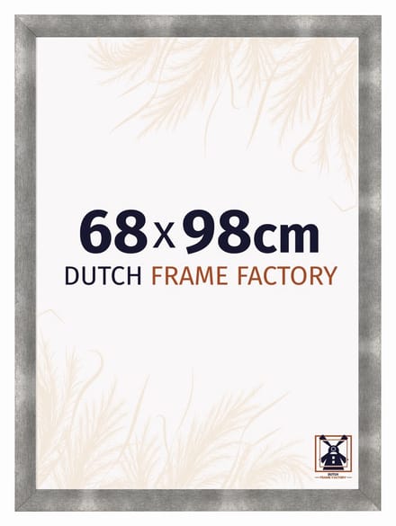 Fotolijst 68x98 cm - MDF - Metaal Vintage - Praag