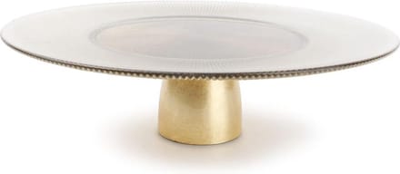 S|P Collection - Taartplateau 33xH10cm gold - Glint