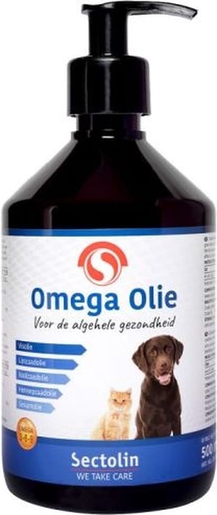 Sectolin - Omega Olie - Ondersteuning Algehele Gezondheid - 500 ml