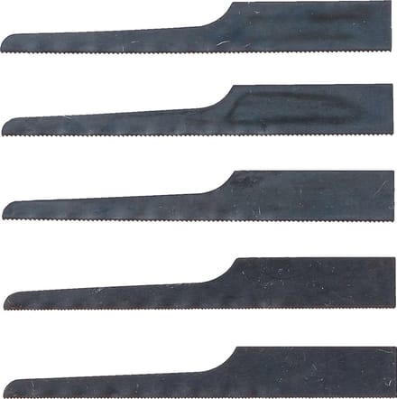 BGS Set zaagbladen voor carrosserie-decoupeerzaag 5 delig